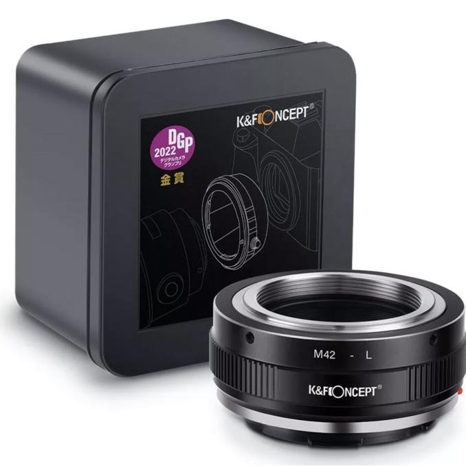 K&F KNF Lens Adapter - Lensa M42 to Body L Mount Camera | M 42 - L |