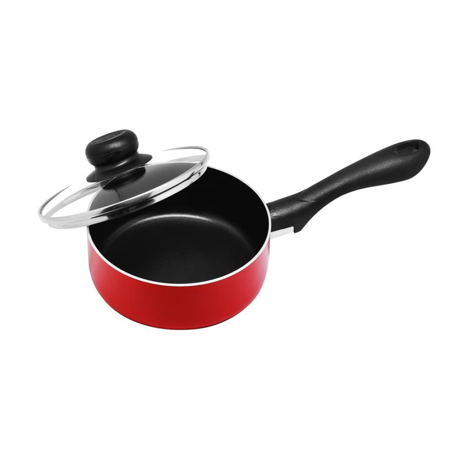 MAXIM Valentino Panci Teflon Anti Lengket 18 cm Saucepan + Tutup