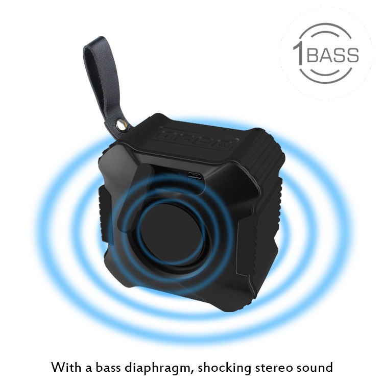 Speaker Kisonli Bluetooth Portable T1 TWS Speaker Waterproof IPX6