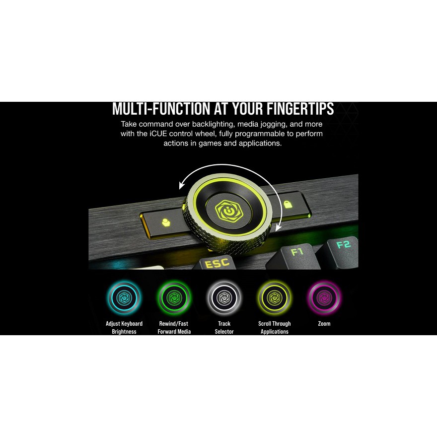 Corsair K100 RGB Optical Mechanical Gaming Keyboard K 100