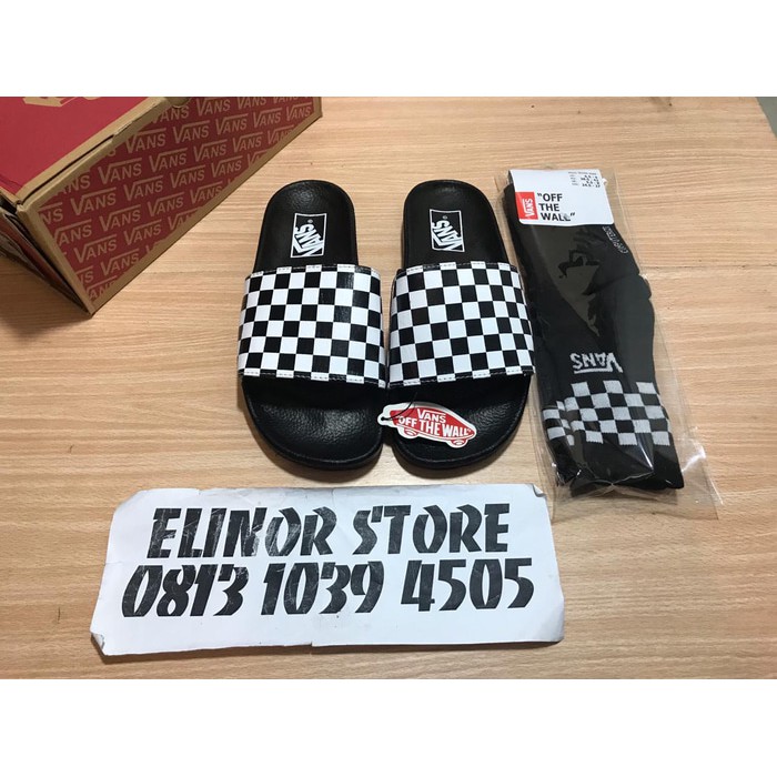 vans sandals checkerboard 43.5 us11 28.5cm