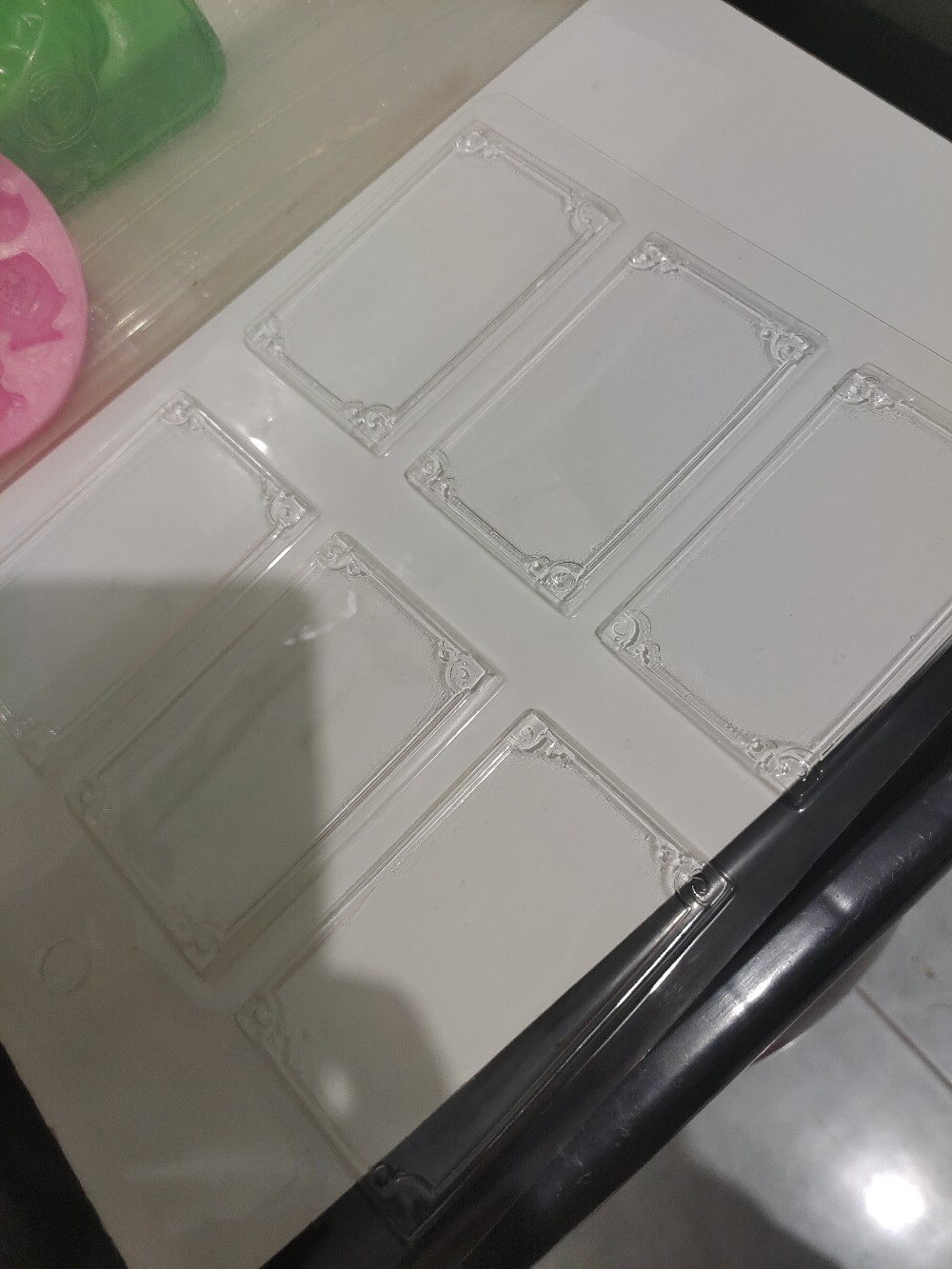 Cj Cetakan Coklat Koin Coin & Plakat Plastik