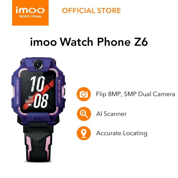 imoo Watch Phone Z6 - HD Video Call - Purple Lavender
