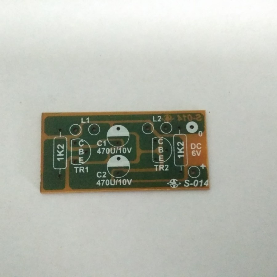 PCB Lampu Kedip 2 Lampu S-014