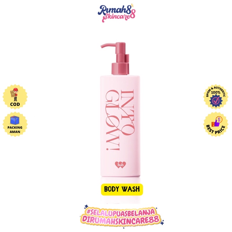 BNB Barenbliss Into Glow! Mon Paris Brightening Body Wash - Sabun Mandi Cair untuk Mencerahkan Kulit