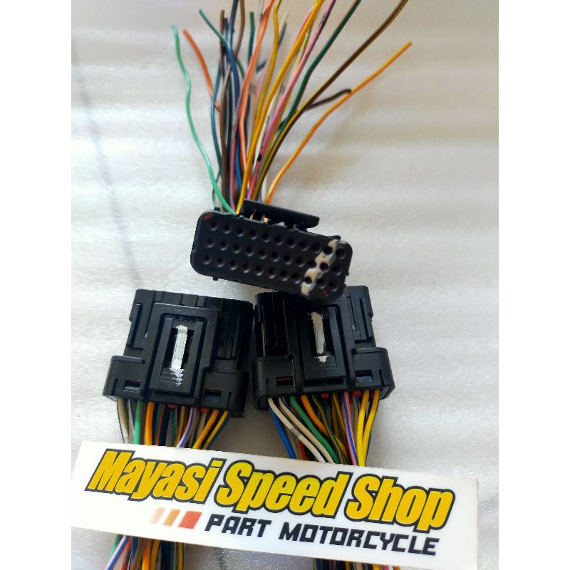 soket ecu socket ecm Honda Vario 125 led ISS non selahan untuk kode ecu K60R-B61 tahun 2018-2022.