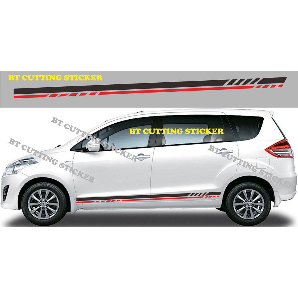 stiker mobil suzuki ertiga sticker mobil ertiga stiker mobil suzuki ertiga stiker list striping mobi