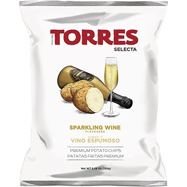 

Torres Selecta Sparkling Wine Potato Chips 150G / keripik kentang