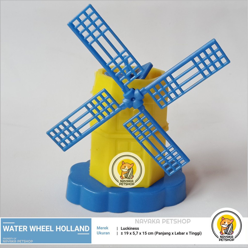 Kincir Air Holland Hiasan Ornamen Dekorasi Aquarium Water Wheel