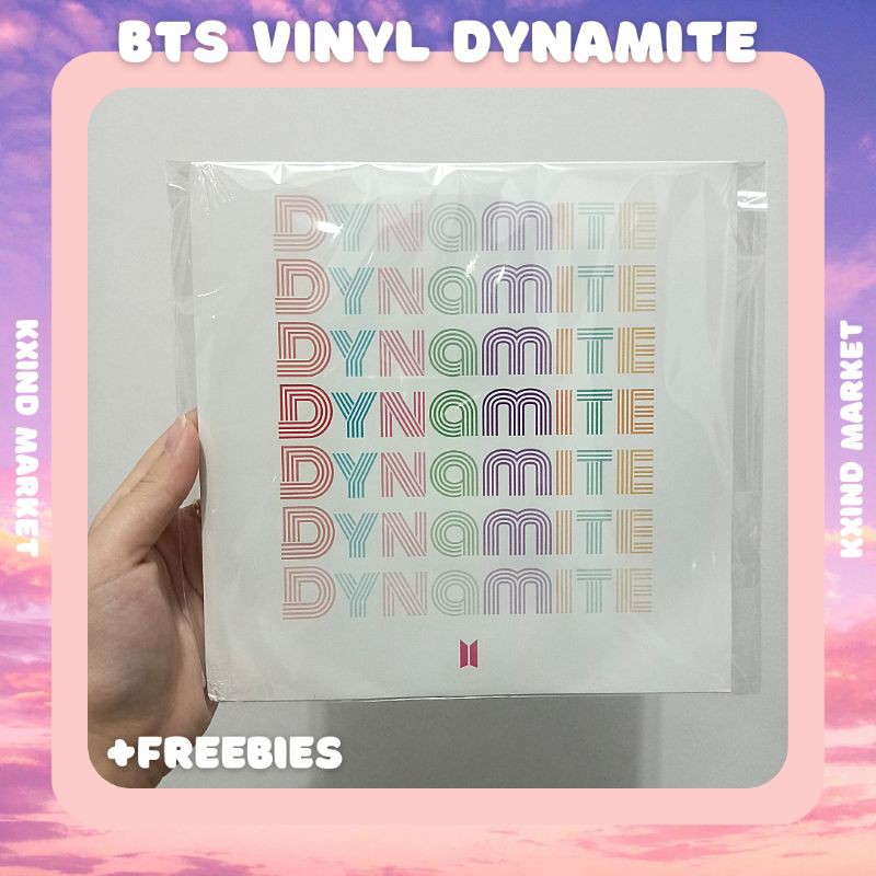 [ SEALED ] Album BTS Dynamite Vinyl / album BTS / album only bts / photocard BTS