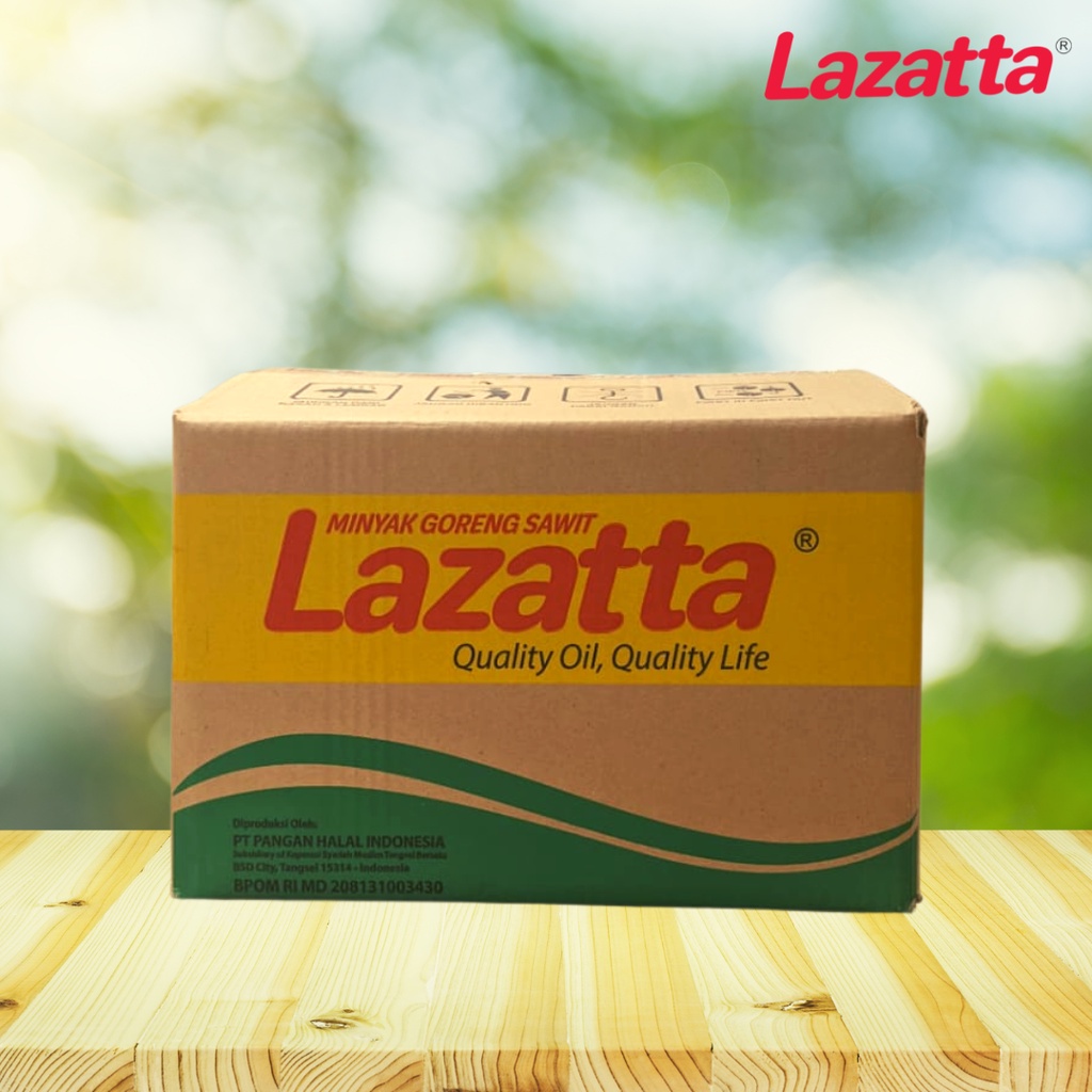 Minyak Goreng Sawit Lazatta 2L Karton