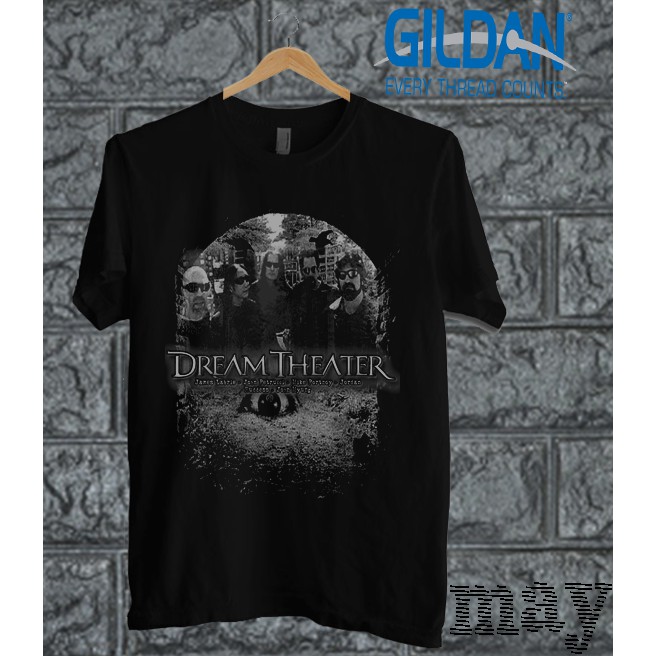 KAOS BAND DREAM THEATER TSHIRT ORIGINAL GILDAN SOFTSTYLE DRT 17
