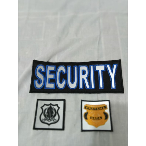 rompi polisi security dan lain² bahan duble mesh