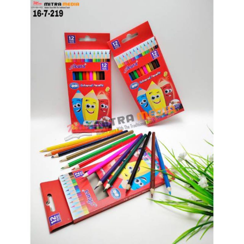 

Pensil Warna Acura Coloured 12 Warna Murah