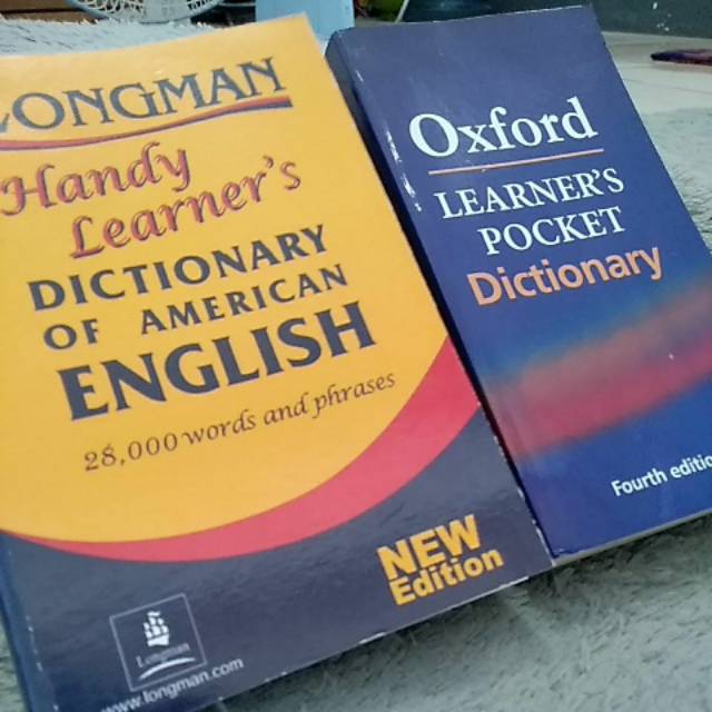 Oxford learner's pocket dictionary dan longman dictionary of american english