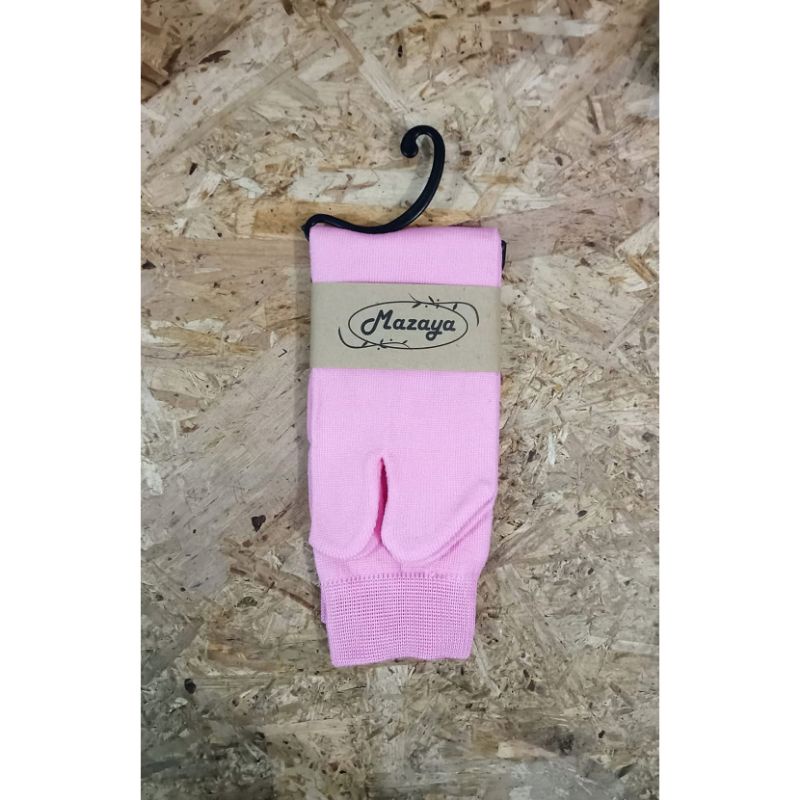 Kaos Kaki Jari Jempol Polos Wanita Muslimah Poliester-6