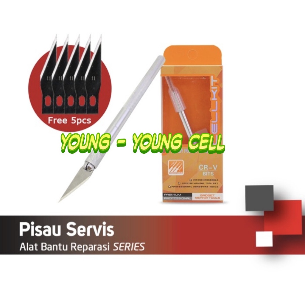 PISAU IC CELLKIT HOBBY /ALAT SERVIS SERVICE HP LENGKAP TERLENGKAP