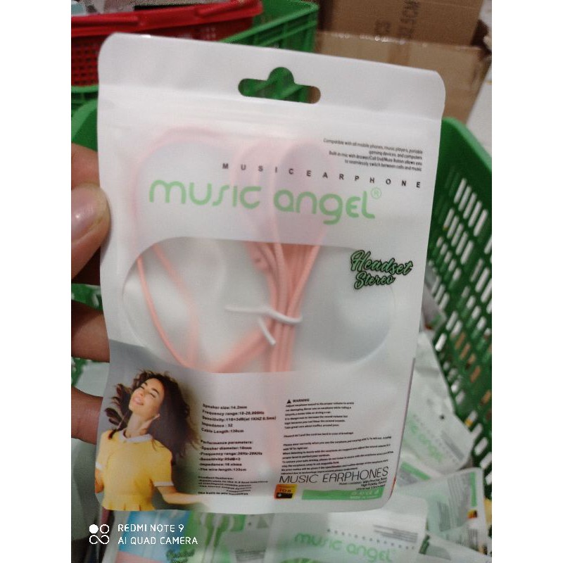 hf music angel macaron, heandset