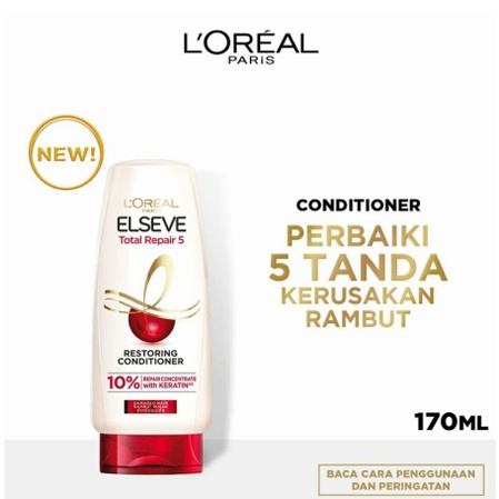 L'oreal Paris Elseve Conditioner  - Fall Resist / Total Repair / Extraordinary Oil / Color Protect    170 ML