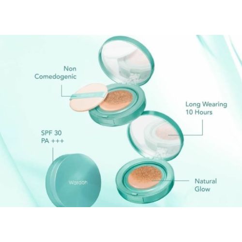 Wardah Refill Exclusive Flawless Cover Cushion 04 Natural 15g