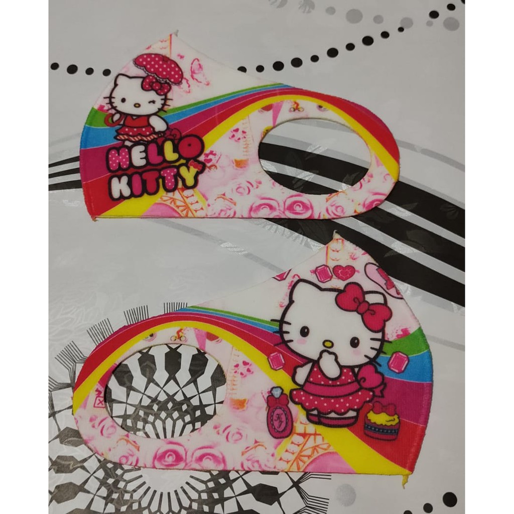MASKER SCUBA ANAK-ANAK PEREMPUAN / MASKER SCUBA PRINTING (BACA DESKRIPSI)