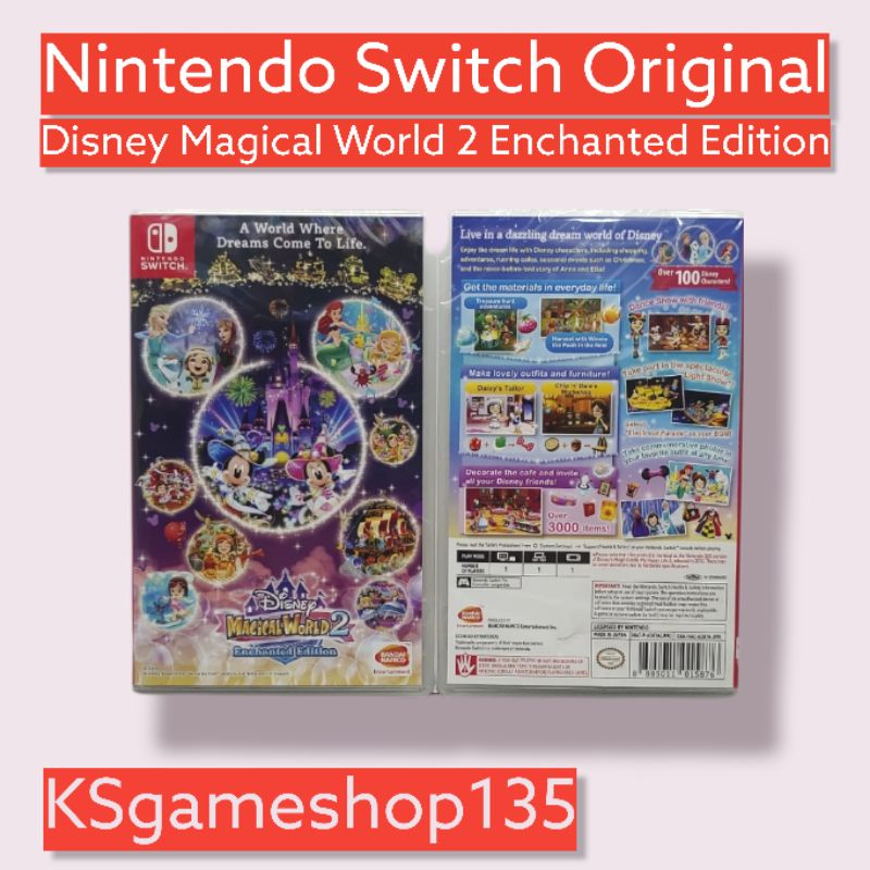 Nintendo Switch Disney Magical World 2 Enchanted Edition