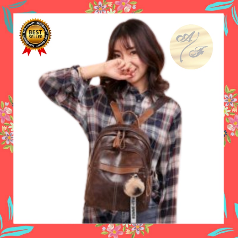 Tas Rasel Wanita Tas Wanita Tas Ransel Kulit Wanita Ransel Import Tas Cewek Import Tas Cewek