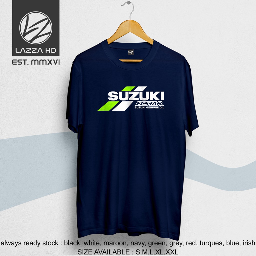 Kaos Baju Distro SUZUKI TEAM ECSTAR GENIUNE OIL Terlaris    -andriawan