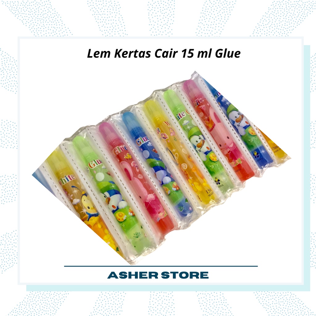 

Lem Kertas Cair 15 ml Glue