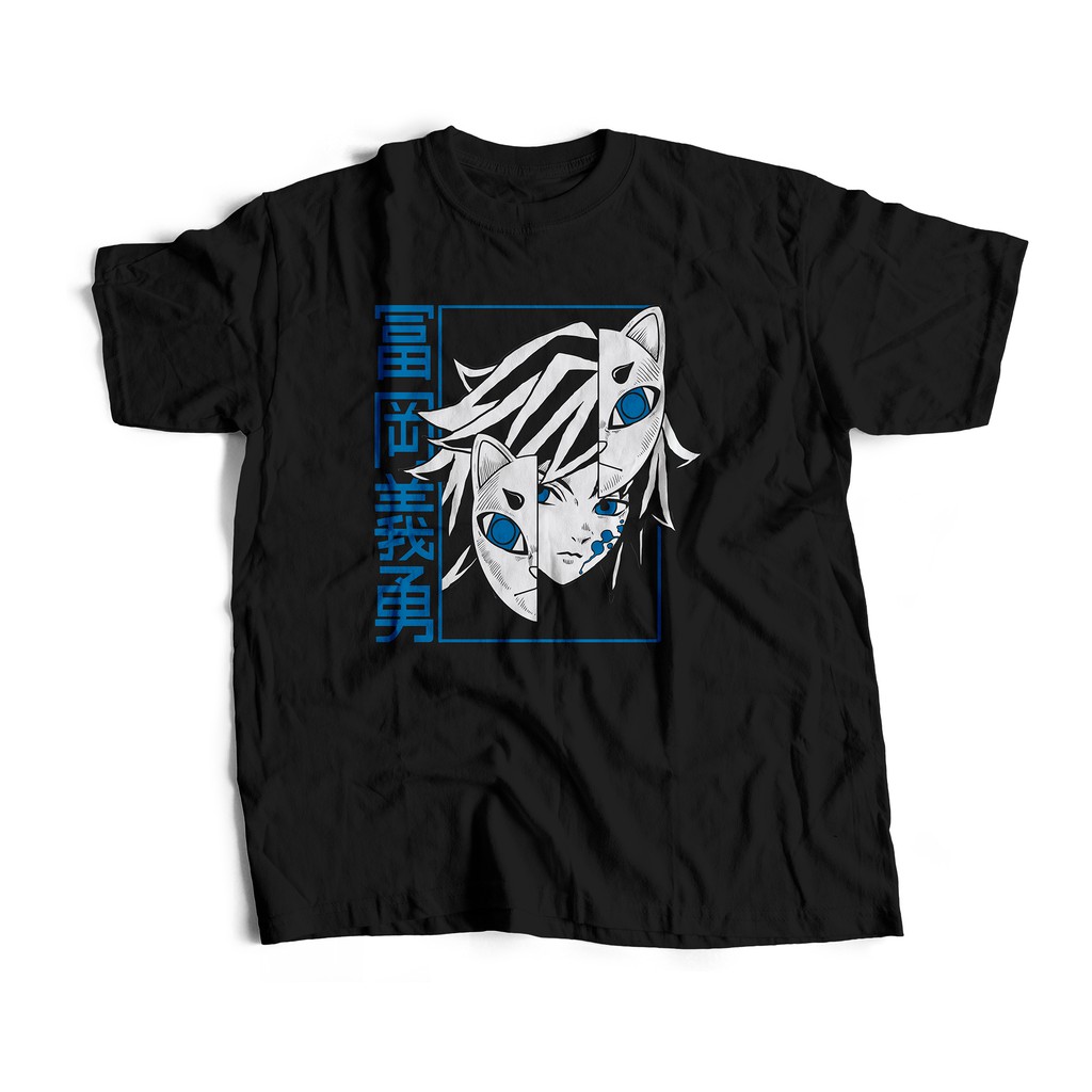 Kaos Anime Kimetsu no Yaiba || Tomioka Giyuu || Giyu Demon Slayer