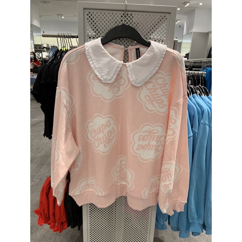 HnM sweater chupa chups / sweet n tasty kerah pita