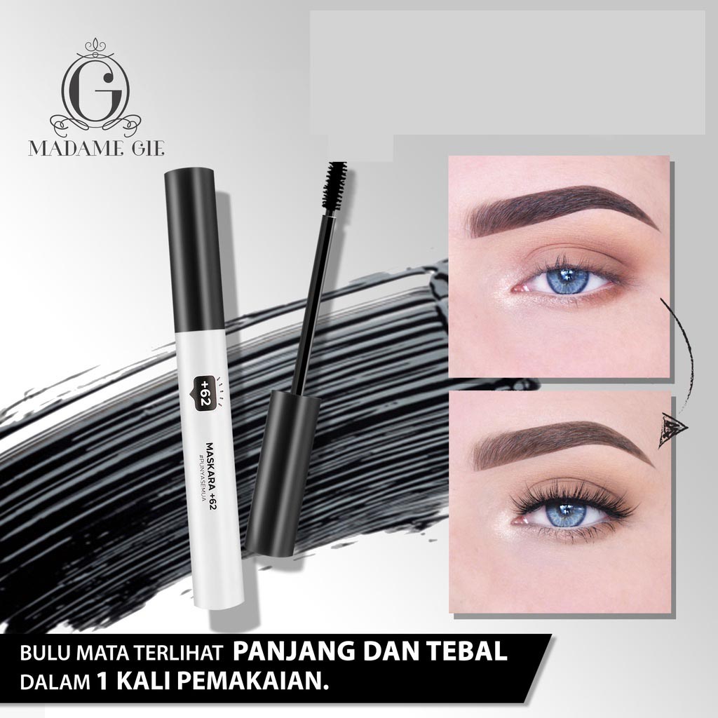 [WATERPROOF] [MASCARA HITAM | BENING] [BPOM] Madame Gie Mascara +62 Netizen - Make Up Maskara Waterproof Hitam | Bening_Cerianti