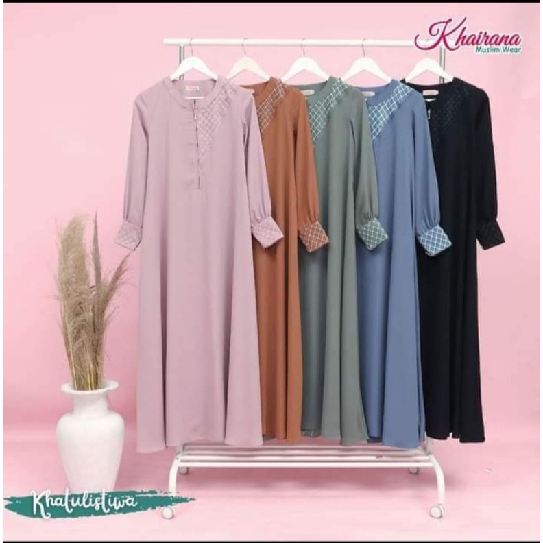 Gamis khatulistiwa By Khairana Muslim wear