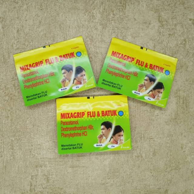 OBAT MIXAGRIP FLU&BATUK