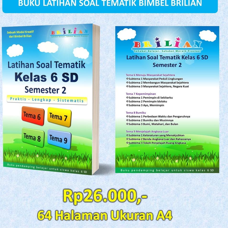 

Pencarian Populer Buku Latihan Tematik Kelas 1, 2, 3, 4, 5, dan 6 SD Semester 2