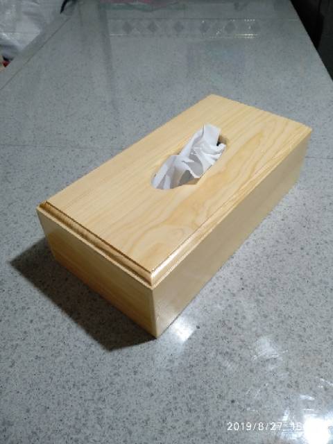 Kotak Tisu Kayu / Tempat Tisu Kayu /  Box Tissue (hi grade)