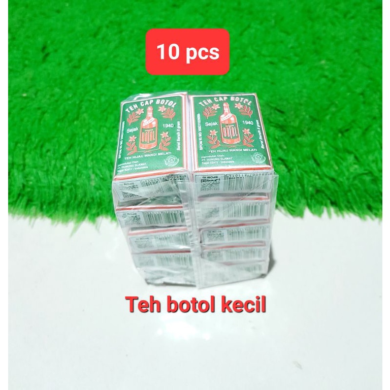 

TEH CAP BOTOL HIJAU KECIL 8 GRAM 10 PCS