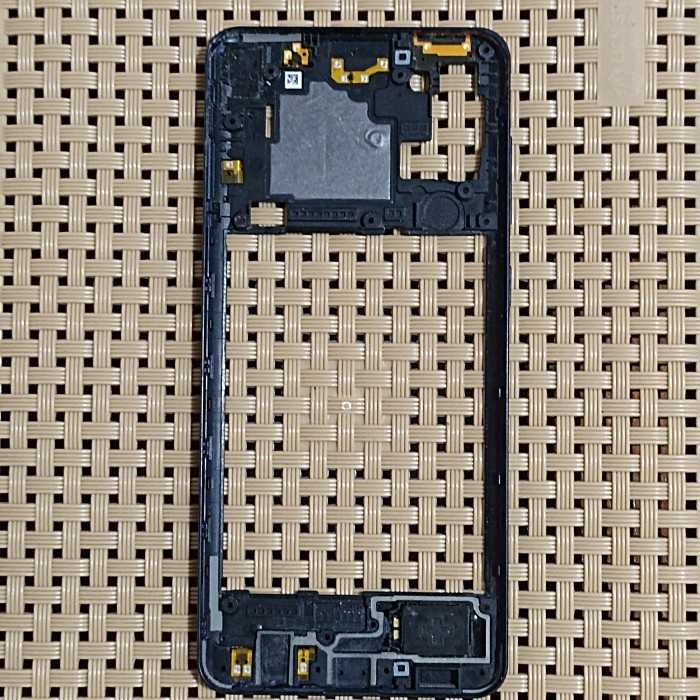 tutup mesin samsung a21s original frame tengah samsung a21s original
