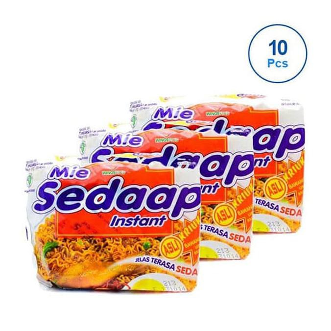 

Terlaris# Sedaap Mie Goreng 90 G X 10 Pcs