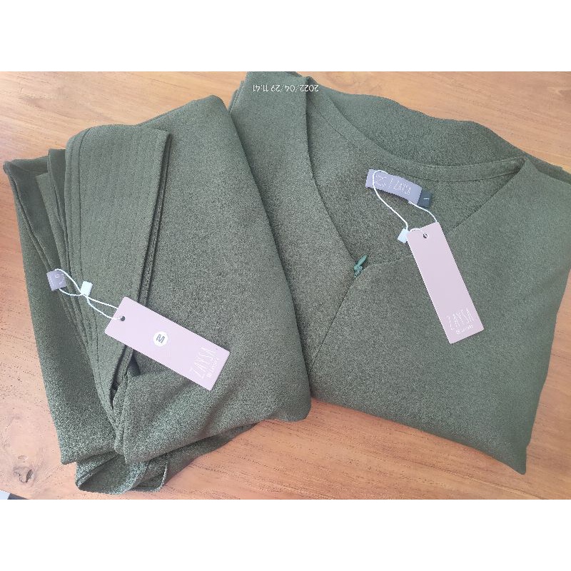 Mawda Abaya Aluna Khimar by Zaysa Zaysaku