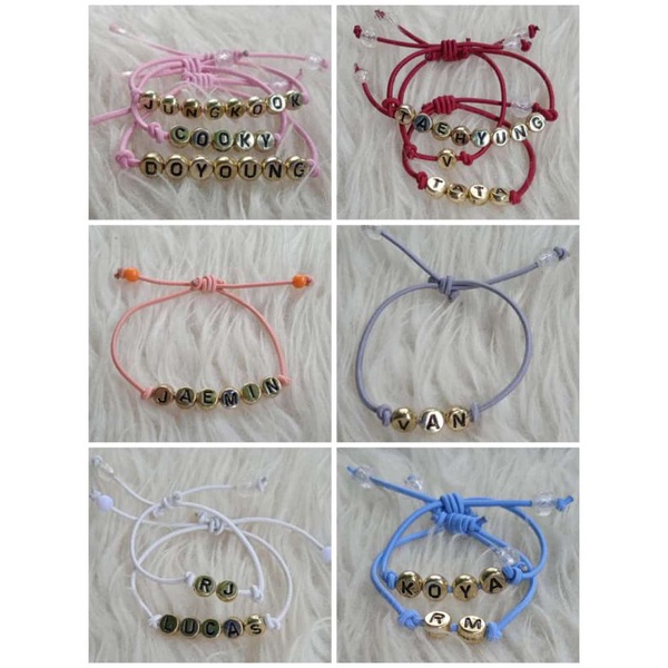 GELANG NAMA // GELANG TALI REQUEST // GELANG BEST FRIEND