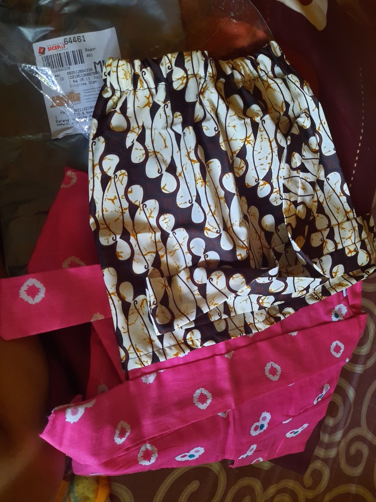 Kebaya Jumputan Katun Batik | Setelan Kebaya Anak Bahan Jumputan Katun Batik | Jumputan Katun Batik