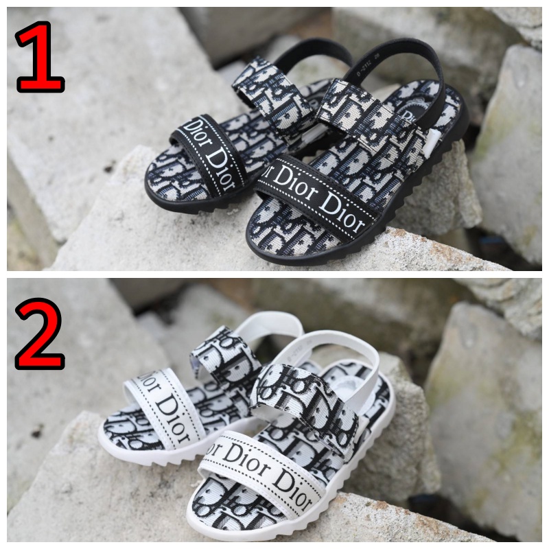 Sepatu Sandal Anak Dior Premium Quality Size 26-35 / Sandal Anak
