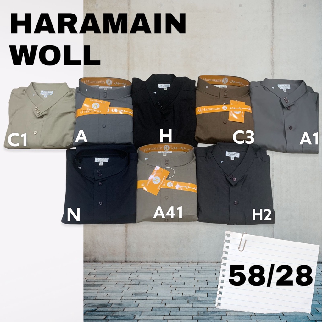 Jubah Haramain  Woll 087