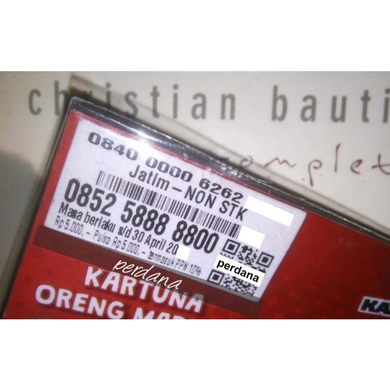 Nomor Kartu Perdana Cantik AS Madura 4 Varian