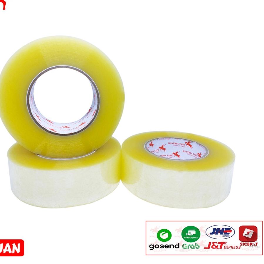 

Hot Sale - Lakban OPP Tape / Lakban Bening KSATRIA Tape 300 Yard!!