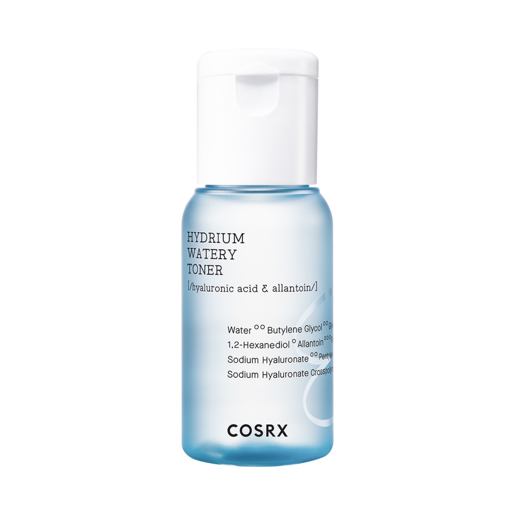 COSRX Hydrium Watery Toner 50ml / AHA BHA Vitamin C Refresh Daily Toner 30ml / Full Fit Propolis Toner 30ml