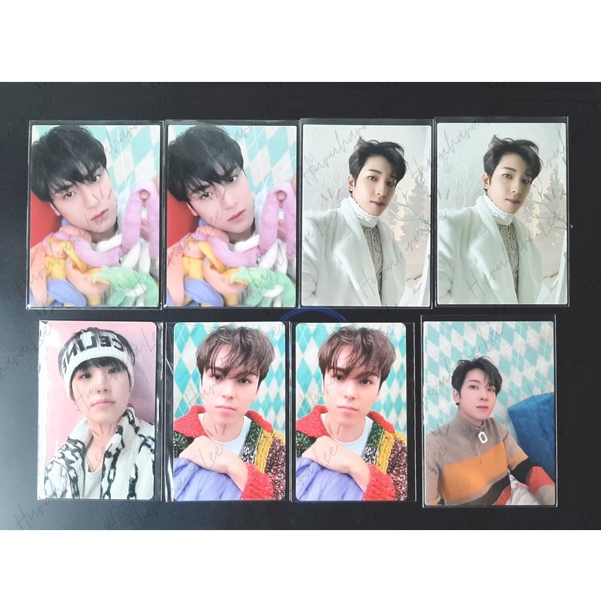 [READY STOCK] AINOCHIKARA POPUP STORE TRADING CARD TC WONWOO MINGYU & HAPPY NEW YEAR CAMPAIGN BENEFI
