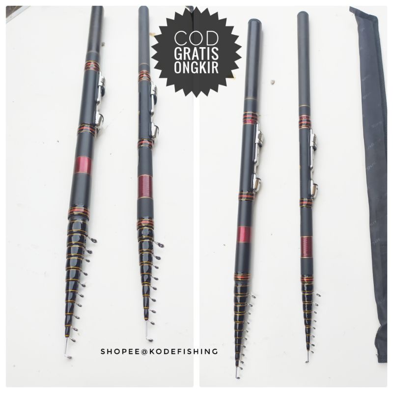 JORAN TEGEK ORCA XIAGUANG RUAS PENDEK SIAP PAKAI RING /KOLONG