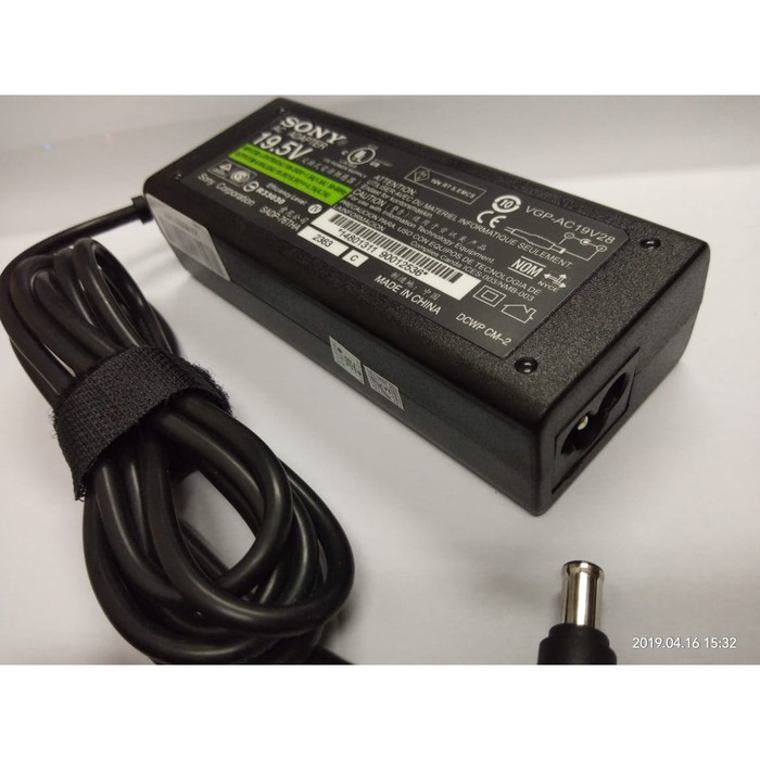 ADAPTOR TV LED SONY BRAVIA 19&quot;22&quot;24&quot;32&quot; 42 &quot; VOLT 19.5V 4.7A